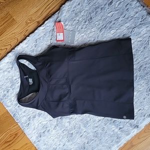 Athleta Black Racerback Tank Top, Women's Size Medium Tall, New With Tags